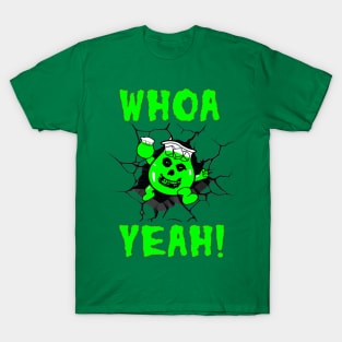 Ghoul Aid - Whoa Yeah! Crimson Ghost Mashup Green T-Shirt